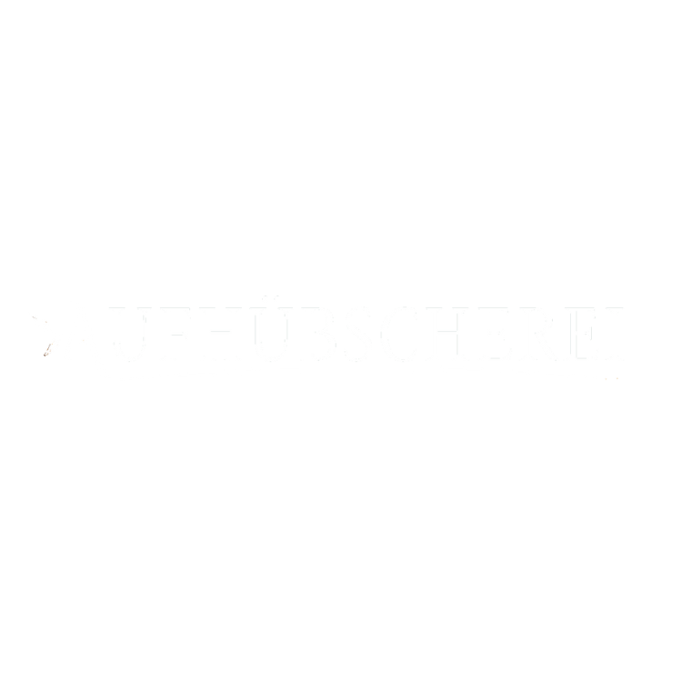 Aufhübscherei Transparent